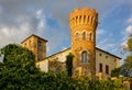 Buttrio Castle at Sunset Royalty Free Stock Photo