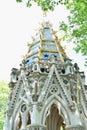 Buxton Memorial Fountain, a memorial and drinking fountain in Victoria Tower Gardens, Millbank, Westminster, London UK celebrating Royalty Free Stock Photo