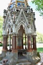 Buxton Memorial Fountain, a memorial and drinking fountain in Victoria Tower Gardens, Millbank, Westminster, London UK celebrating Royalty Free Stock Photo