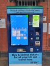 Buy & Collect Ticket machine at Bicester Train Station.