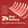 Buy grass fed beef now, delivery and services