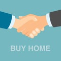 Buy home handshake.