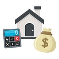 Buy a House, Loan or Mortgage Concept Royalty Free Stock Photo