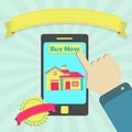 Buy house online through phone