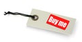 BUY ME tag Royalty Free Stock Photo