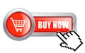 Buy now button Royalty Free Stock Photo