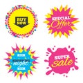 Buy now sign icon. Online buying arrow button. Royalty Free Stock Photo