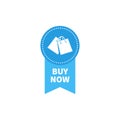 buy now sticker design. buy now button icon design Royalty Free Stock Photo