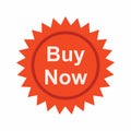 Buy Now Tag icon vector image. Royalty Free Stock Photo