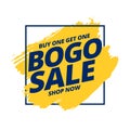 Buy one get one free bogo sale background
