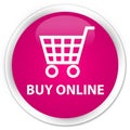 Buy online premium pink round button