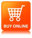 Buy online orange square button