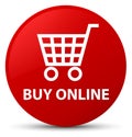 Buy online red round button