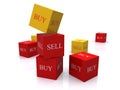 Buy and sell cubes