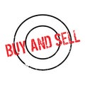 Buy And Sell rubber stamp