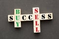 Buy Sell Success Royalty Free Stock Photo