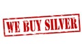 We buy silver Royalty Free Stock Photo