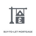 Buy-to-let mortgage icon from Buy to let mortgage collection.