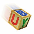 Buy Wooden Block Means Retail Shopping And Commerce