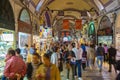 Buyers of t tourists on the Grandee Bazare in Istanbul.