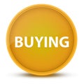 Buying luxurious glossy yellow round button abstract Royalty Free Stock Photo