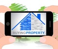 Buying Property Means Property Purchases 3d Illustration