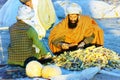 Buying vegetables in Afghanistan market