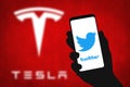 Buyout of Twitter by Tesla CEO Royalty Free Stock Photo