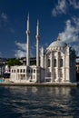 Buyuk Mecidiye Mosque in Istanbul, Turkey Royalty Free Stock Photo