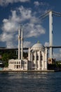 Buyuk Mecidiye Mosque in Istanbul, Turkey Royalty Free Stock Photo