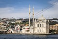 Buyuk Mecidiye Mosque in Istanbul, Turkey Royalty Free Stock Photo