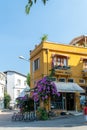 Buyukada Island street view. Buyukada is one of the Princes Islands on Marmara Sea.