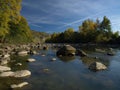 Buzau River Royalty Free Stock Photo