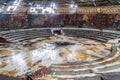 Buzludzha monument inside Royalty Free Stock Photo