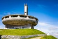 Buzludzha monument landmark in Bulgaria