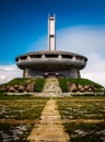 Buzludzha Peak in Bulgaria Royalty Free Stock Photo