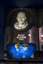 Buzz Aldrin Wall Plaque At Kennedy Space Center Royalty Free Stock Photo