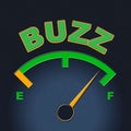 Buzz Gauge Shows Scale Awareness And Exposure