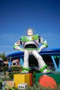 Buzz Lightyear Alien Swirling Saucers Toy Story statues Land Disney World Hollywood Studios