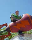 Buzz Lightyear in Parade Royalty Free Stock Photo