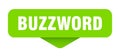 buzzword sticker. buzzword sign on transparent background Royalty Free Stock Photo