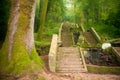 BuÃÂ§aco steps Royalty Free Stock Photo