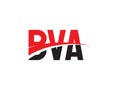 BVA Letter Initial Logo Design Vector Illustration Royalty Free Stock Photo