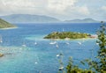 BVI Caribbean Island Marina Cay Royalty Free Stock Photo