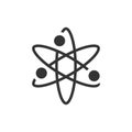 BW Icons - Atom structure