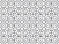 BW Line geometry seamless pattern. Vector background.