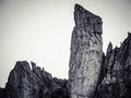 BW Rock on Furka Pass