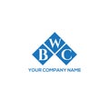 BWC letter logo design on white background. BWC creative initials letter logo concept. BWC letter design