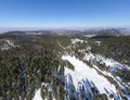 Byala Cherkva region at Rhodopes Mountain, Bulgaria Royalty Free Stock Photo