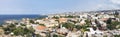 Byblos Lebanon - Panoramic view of the historic old buildings Royalty Free Stock Photo